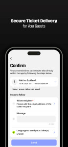 اسکرین شات 5 برنامه FWC2026 Mobile Tickets