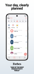 اسکرین شات 1 برنامه Structured - Daily Planner