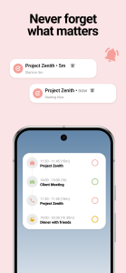 اسکرین شات 2 برنامه Structured - Daily Planner