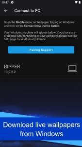 اسکرین شات 2 برنامه Wallpaper Engine