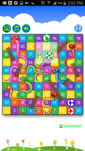اسکرین شات 5 بازی Snakes and Ladders