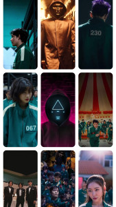 اسکرین شات 2 برنامه تصویر زمینه اسکویید گیم