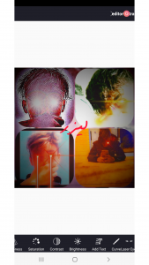 اسکرین شات 3 برنامه ادیت لیزر چشم