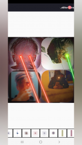 اسکرین شات 1 برنامه ادیت لیزر چشم