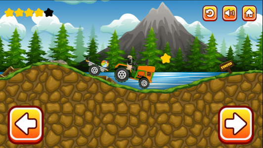 اسکرین شات 5 بازی تراکتور سواری بره ناقلا