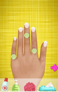 اسکرین شات 1 بازی ‏بازی دخترانه سالن زیبایی ناخن