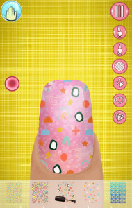 اسکرین شات 5 بازی ‏بازی دخترانه سالن زیبایی ناخن