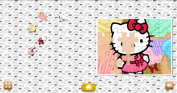 اسکرین شات 5 بازی پازل کودکانه کیتی