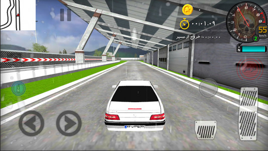 اسکرین شات 1 بازی دریفت باز