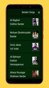 اسکرین شات 2 برنامه آهنگ های بندری شاد |بدون اینترنت