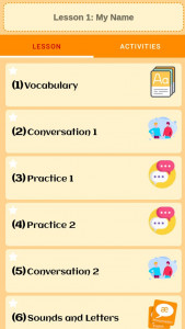 اسکرین شات 3 برنامه آموزش زبان انگلیسی پایه هفتم