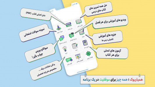 اسکرین شات 1 برنامه ‏کلاس یازدهم تجربی همیاربوک