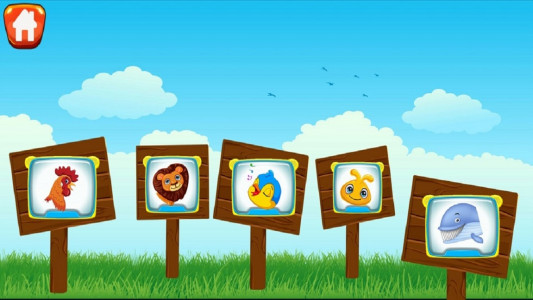 اسکرین شات 3 بازی بازی کن و یاد بگیر(آموزش حیوانات)