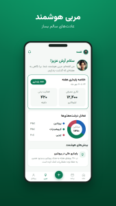 اسکرین شات 4 برنامه لقمک | کالریشمار، رژیم غذایی هوشمند