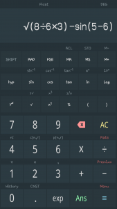 اسکرین شات 2 برنامه ماشین حساب مهندسی