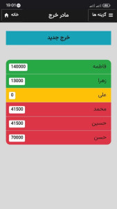 اسکرین شات 2 برنامه مادرخرج
