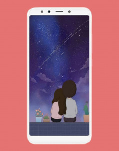 اسکرین شات 1 برنامه والپیپر و تصویر زمینه عاشقانه