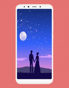 اسکرین شات 3 برنامه والپیپر و تصویر زمینه عاشقانه