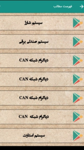 اسکرین شات 4 برنامه ‏‏‏‏‏‏‏نقشه های خودروسازی KMC
