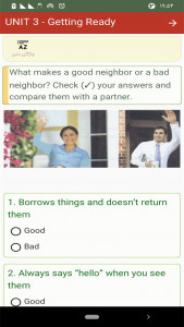 اسکرین شات 6 برنامه کتاب هوشمند مهارت های شنیداری - تکتیس 2 (متوسط)