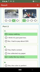 اسکرین شات 9 برنامه کتاب هوشمند مهارت های شنیداری - تکتیس 2 (متوسط)