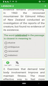 اسکرین شات 7 برنامه کتاب هوشمند تافل / Toefl