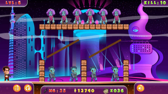 اسکرین شات 4 بازی ‏رالف خرابکار و زامبی ها