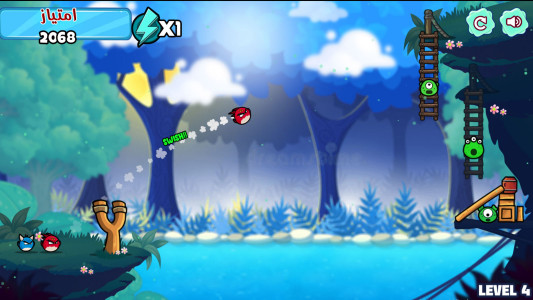 اسکرین شات 2 بازی بازی پرندگان خشمگین