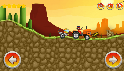 اسکرین شات 6 بازی بازی تراکتور سواری دختر کفشدوزکی