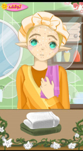 اسکرین شات 3 بازی بازی دخترانه سالن آرایشی شاپرک ها