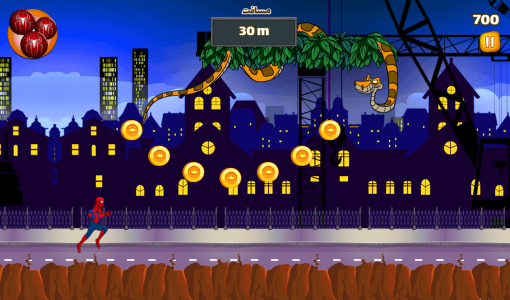 اسکرین شات 3 بازی بازی دونده فرار مرد عنکبوتی