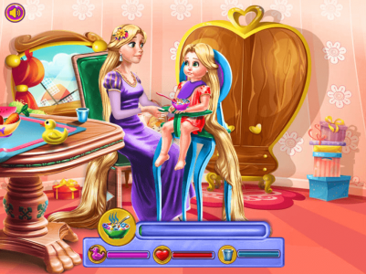 اسکرین شات 1 بازی مراقبت از راپونزل کوچولو