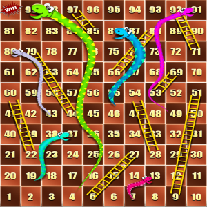 اسکرین شات 1 بازی مار و پله