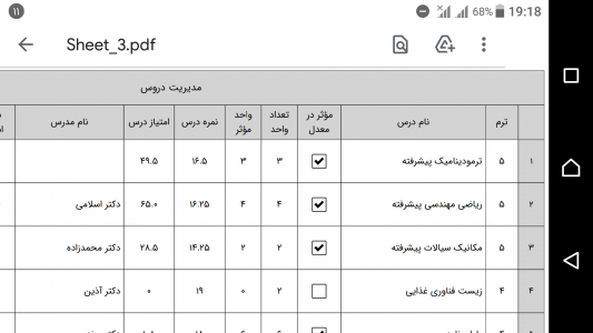 اسکرین شات 10 برنامه ‏‏کارنامه