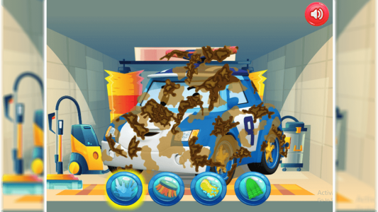 اسکرین شات 2 بازی کارواش کودکانه