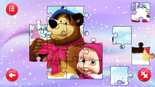 اسکرین شات 3 بازی پازل ماشا