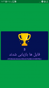 اسکرین شات 3 برنامه ریکاوری حرفه ای تصاویر