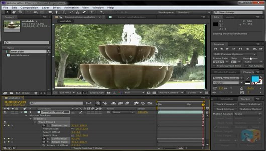 اسکرین شات 5 برنامه آموزش افترافکت (تدوین فیلم)