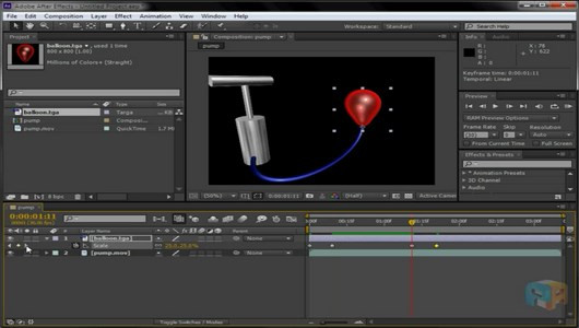 اسکرین شات 7 برنامه آموزش افترافکت (تدوین فیلم)