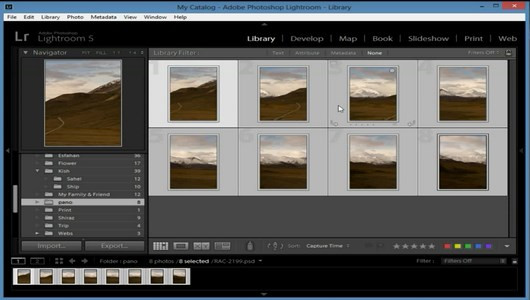 اسکرین شات 2 برنامه آموزش Lightroom (تدوین عکس)