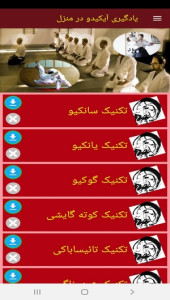 اسکرین شات 10 برنامه یادگیری آیکیدو در منزل