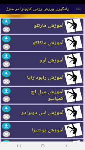اسکرین شات 8 برنامه یادگیری ورزش رزمی کاپوئرا در منزل
