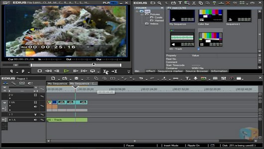 اسکرین شات 10 برنامه تدوین و ویرایش فیلم با Edius