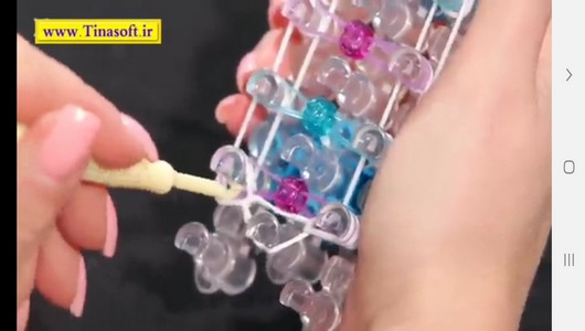 اسکرین شات 4 برنامه آموزش درست کردن انواع دستبند با کش