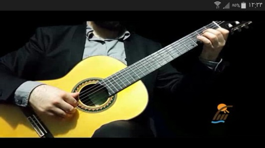 اسکرین شات 5 برنامه آموزش گیتار کلاسیک در خانه