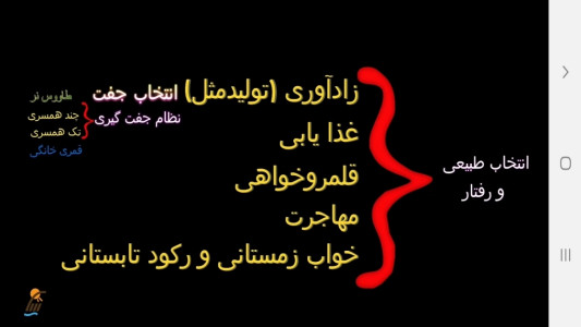 اسکرین شات 4 برنامه زیست شناسی (3) - آموزش و آزمون