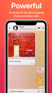 اسکرین شات 4 برنامه پیامرسان وی