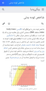 اسکرین شات 3 برنامه شاخص توده بدنی BMI