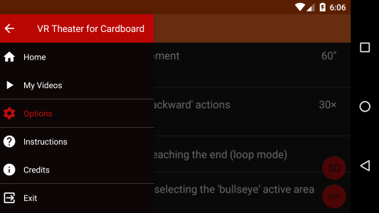 اسکرین شات 3 برنامه VR Theater for Cardboard
