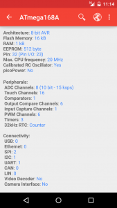 اسکرین شات 2 برنامه ATmicro Database